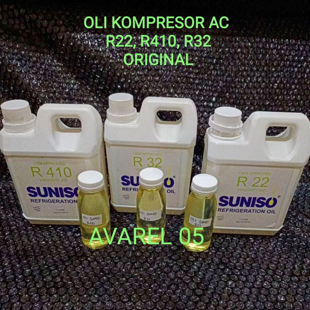 OLI SUNISO R410, R32, R22 ORI / OLI AC / OLI COMPRESSOR AC / REFRIGERATION OIL KOMPRESOR AC