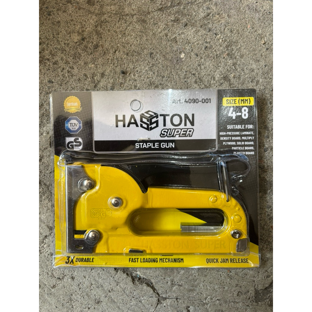 STAPLES GUN / STAPLE TEMBAK / ALAT STAPLES HASSTON PROHEX SUPER 4090-001