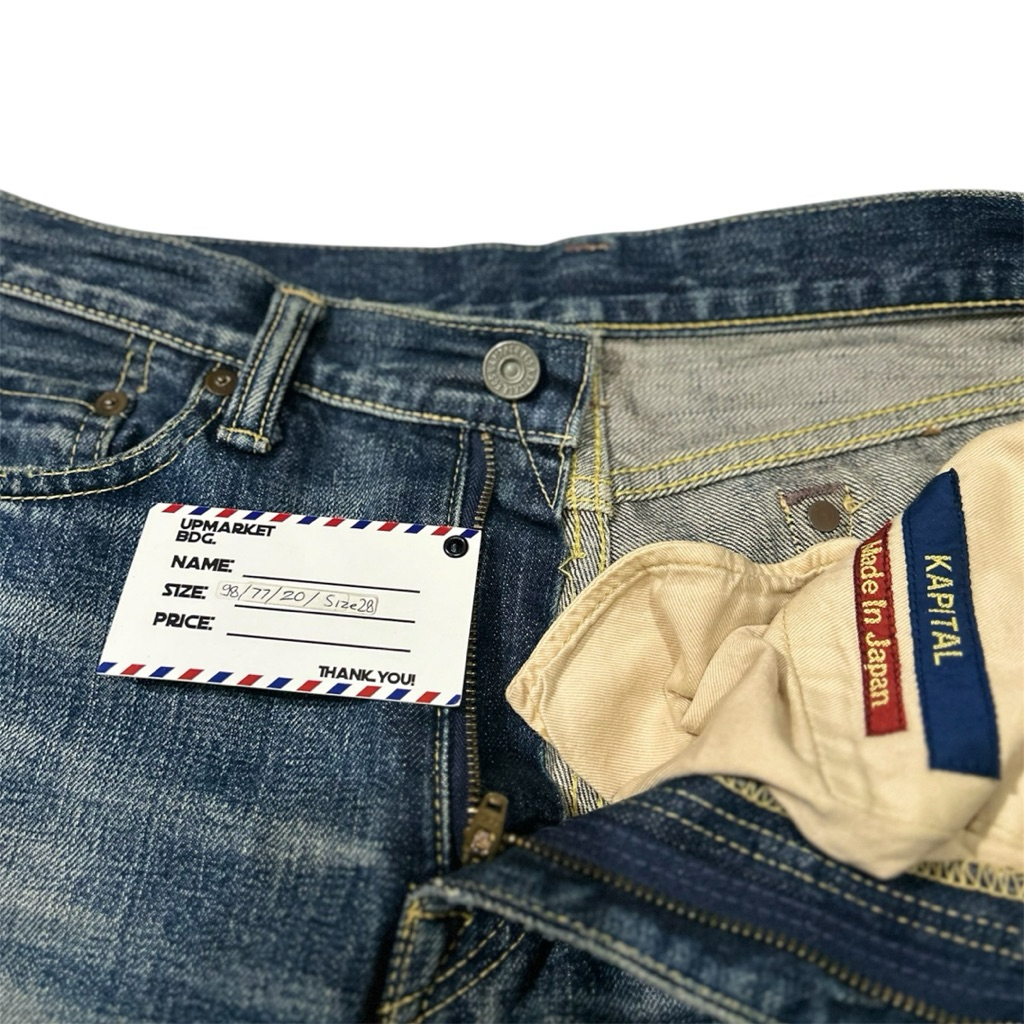 Vintage Kapital Japan: Distressed Jeans
