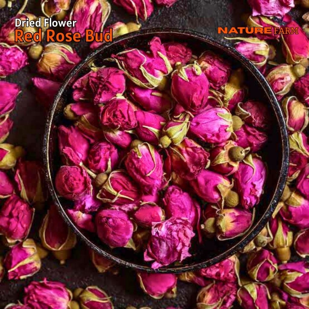 

Nature Farm Premium Rose Bud - Teh Kuncup Bunga Mawar Premium Wholesale 100gr 250gr 500gr