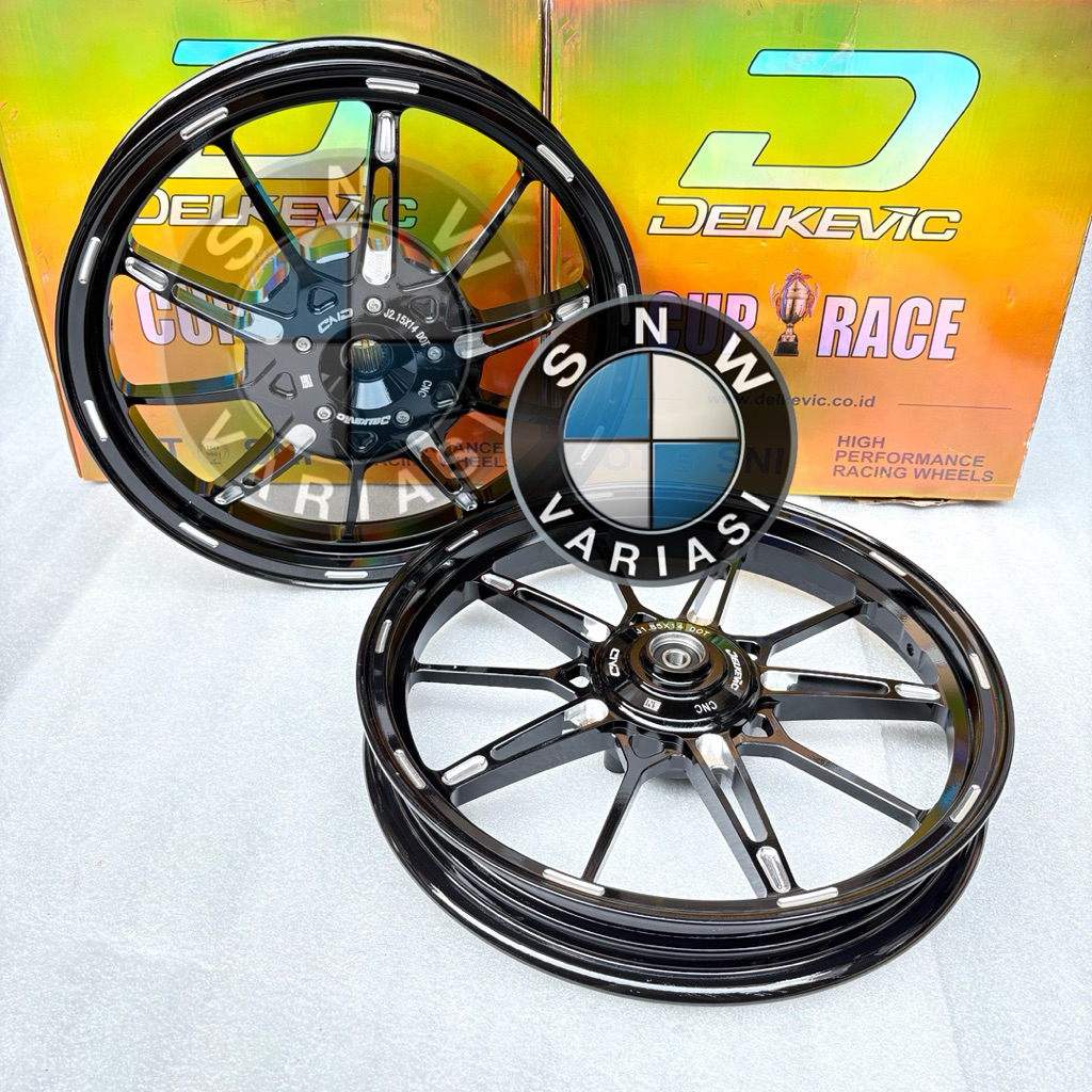 VELG DELKEVIC XSPEED V1 MIO SPORTY MIO SMILE SOUL MIO M3 FINO 125 MIO Z 185/215 RING 14 DND X SPEED 
