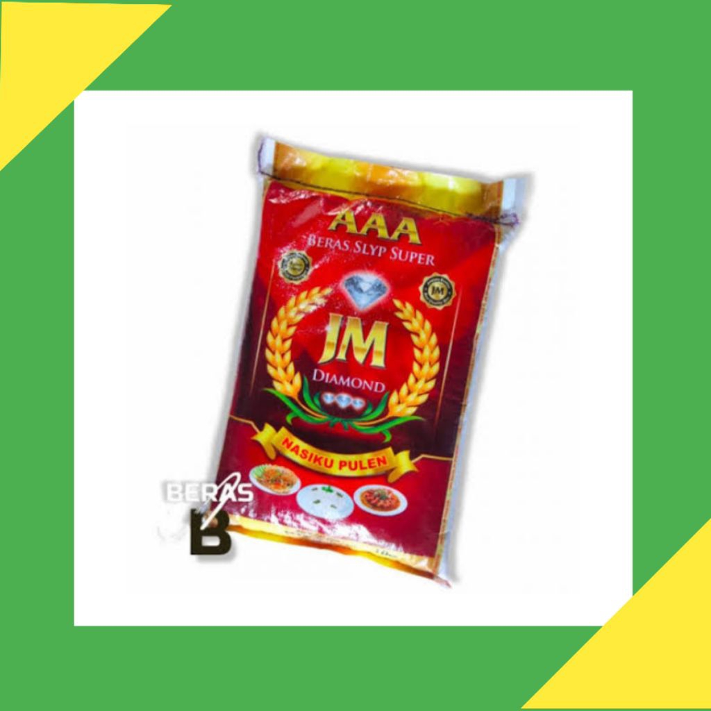 

Beras JM Premium Super Pulen 5kg / 10kg – Wangi, Putih, Tanpa Campuran