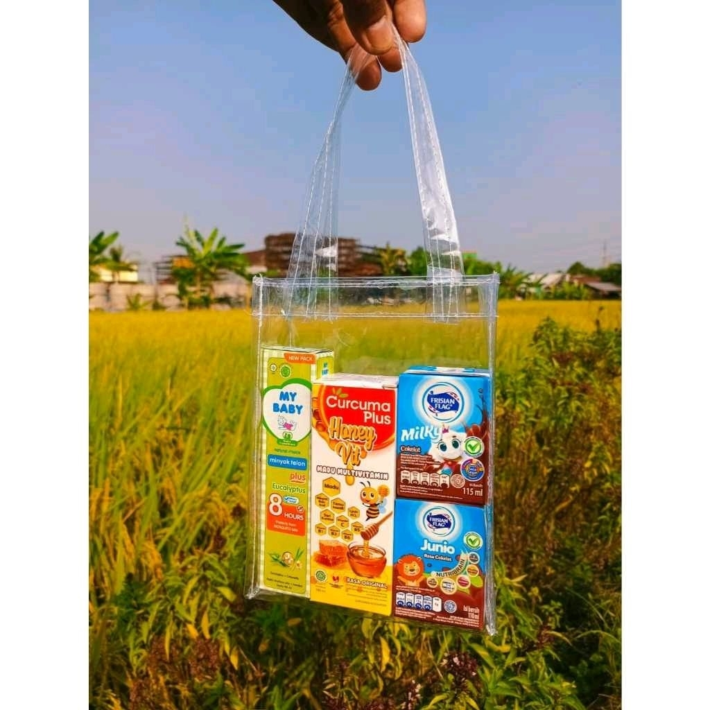 

Goodie Bag Hampers Ulang Tahun Anak Mika Bening Transparan P15cm T20cm L5cm