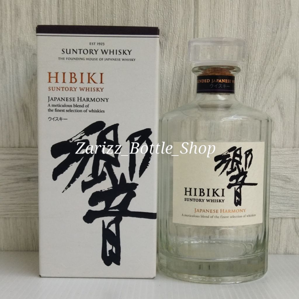 Botol Kosong Hibiki Harmony 700ml + Box