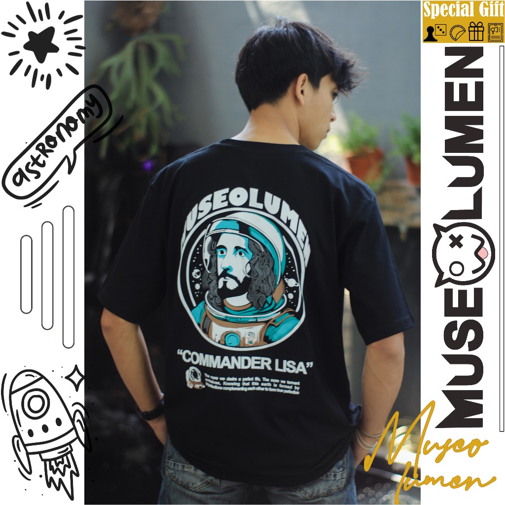 T-Shirt Museolumen - Marcopollo 11 Lunar Module Pilot Mudi