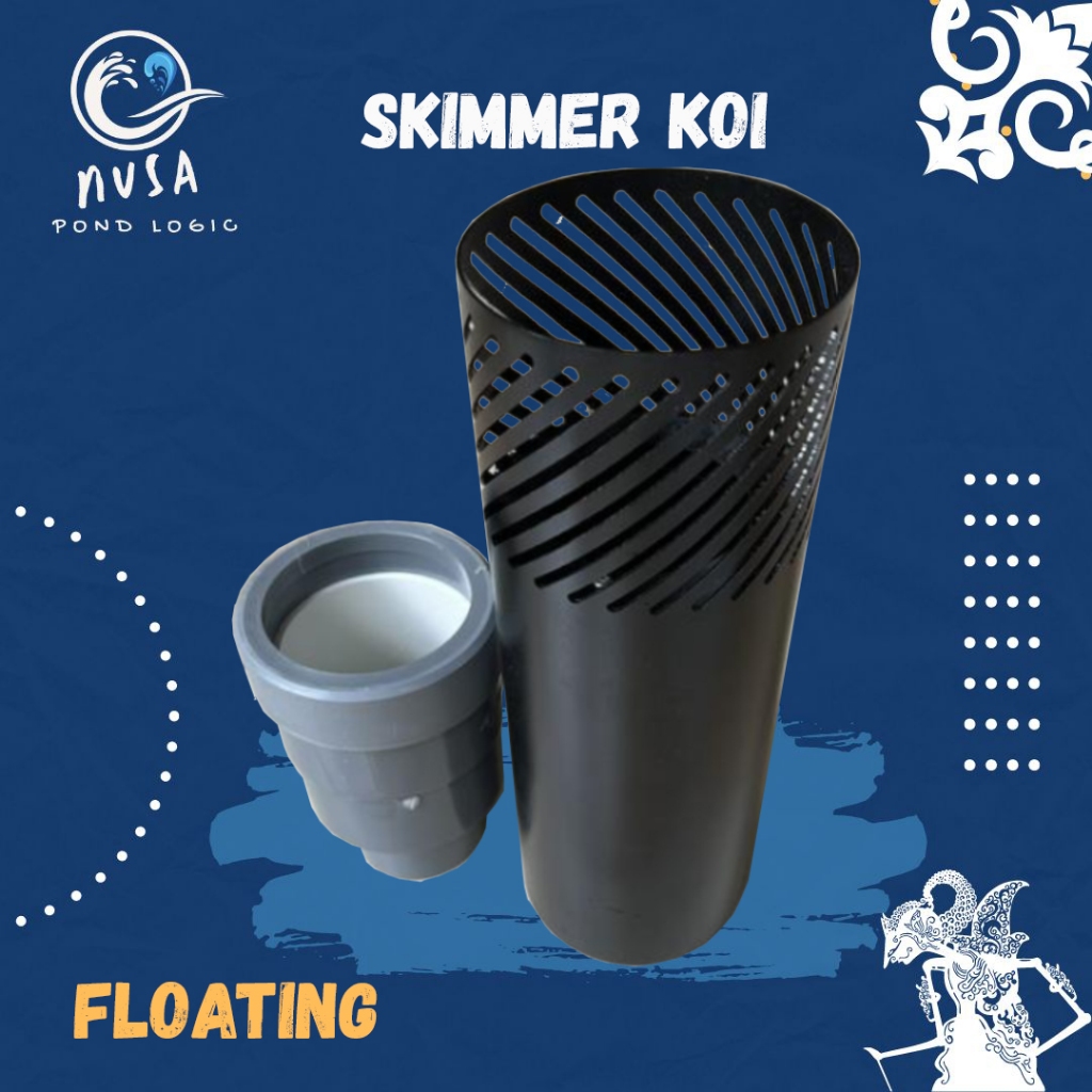 Skimmer Kolam Koi Floating