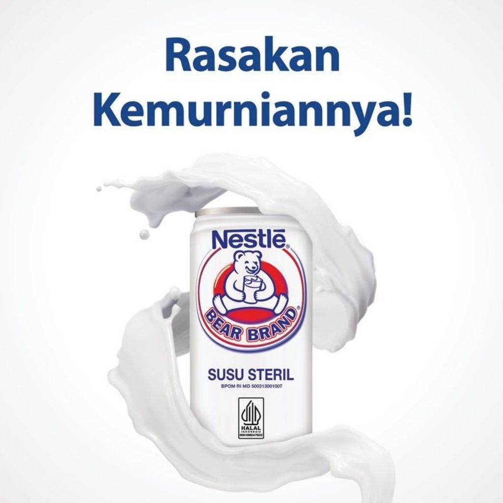 

NESTLE BEAR BRAND SUSU STERIL – 100% MURNI & SEHAT