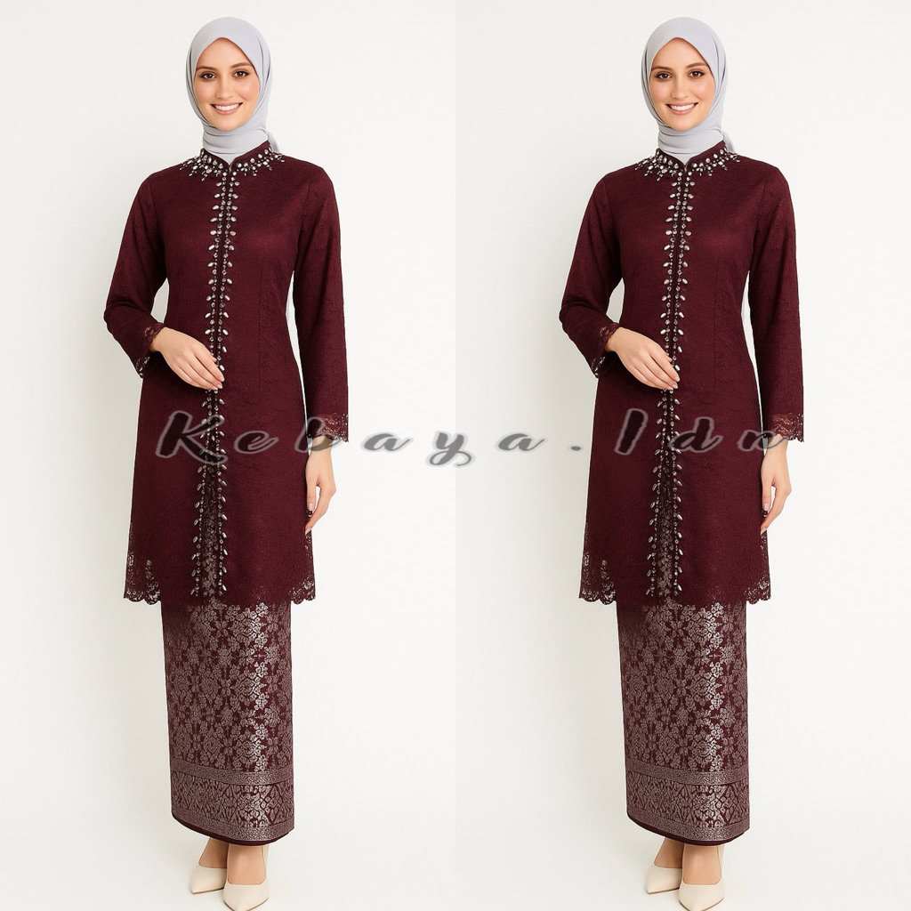 Kebaya Modern / Kebaya Brokat / Kebaya Kurung Melayu / Kebaya Hitam / Kebaya Putih / Kebaya Pesta Ko