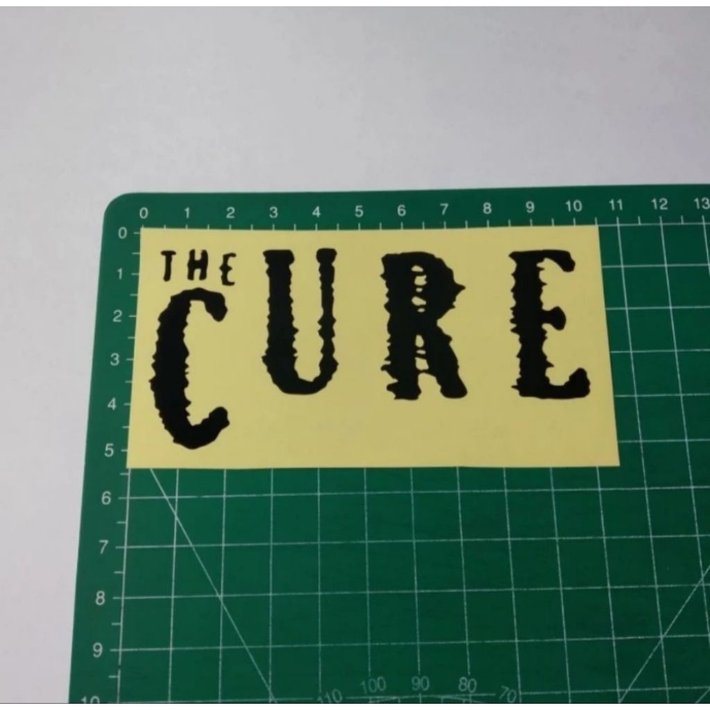 

stiker cutting the cure