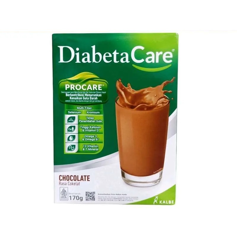 

SUSU BUBUK DIABETACARE COKELAT 170 GRAM