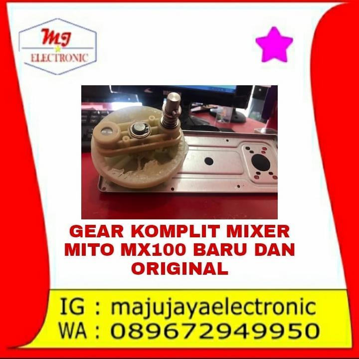 Gigi Gear Komplit Mixer Mito Tipe MX100 Baru dan Original