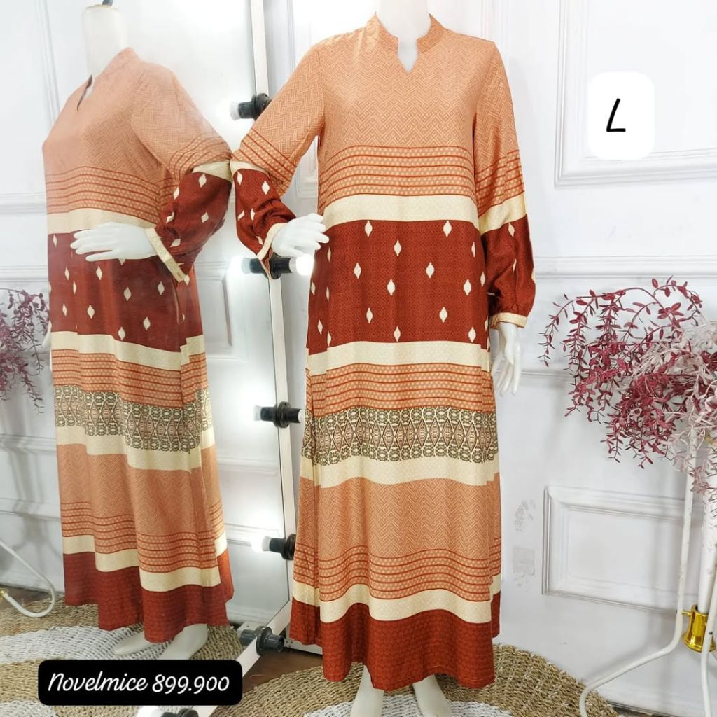 Gamis Rayon Novel Mice