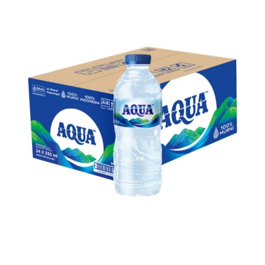 

AQUA AIR MINERAL BOTOL 1 DUS (330ML ISI @24 PCS)