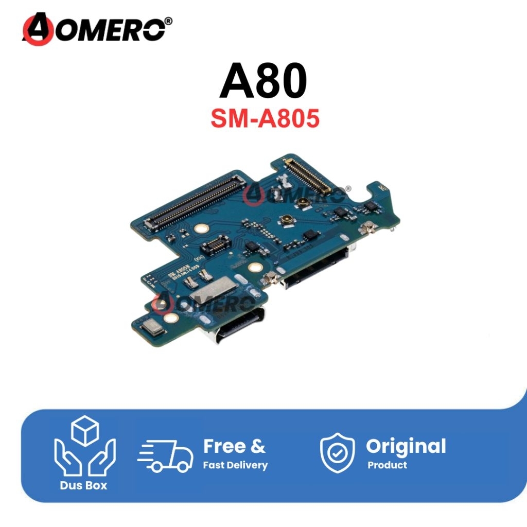 Pcb Konektor Cas Samsung A80 - Connector Charger Samsung A805 Ori + ic
