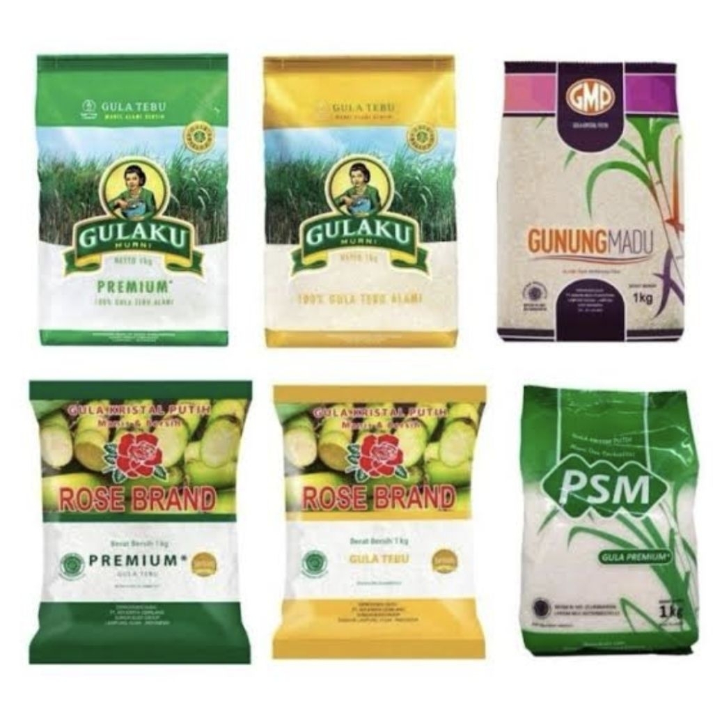 

Gula Pasir Putih Kemasan 1 Kg Banyak Varian