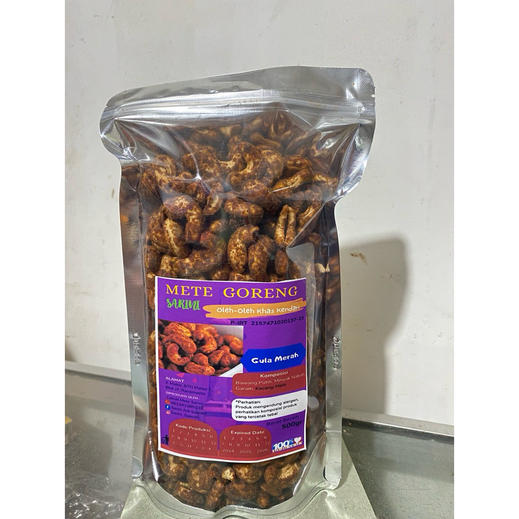 

Mete Goreng Gula Merah 500gr