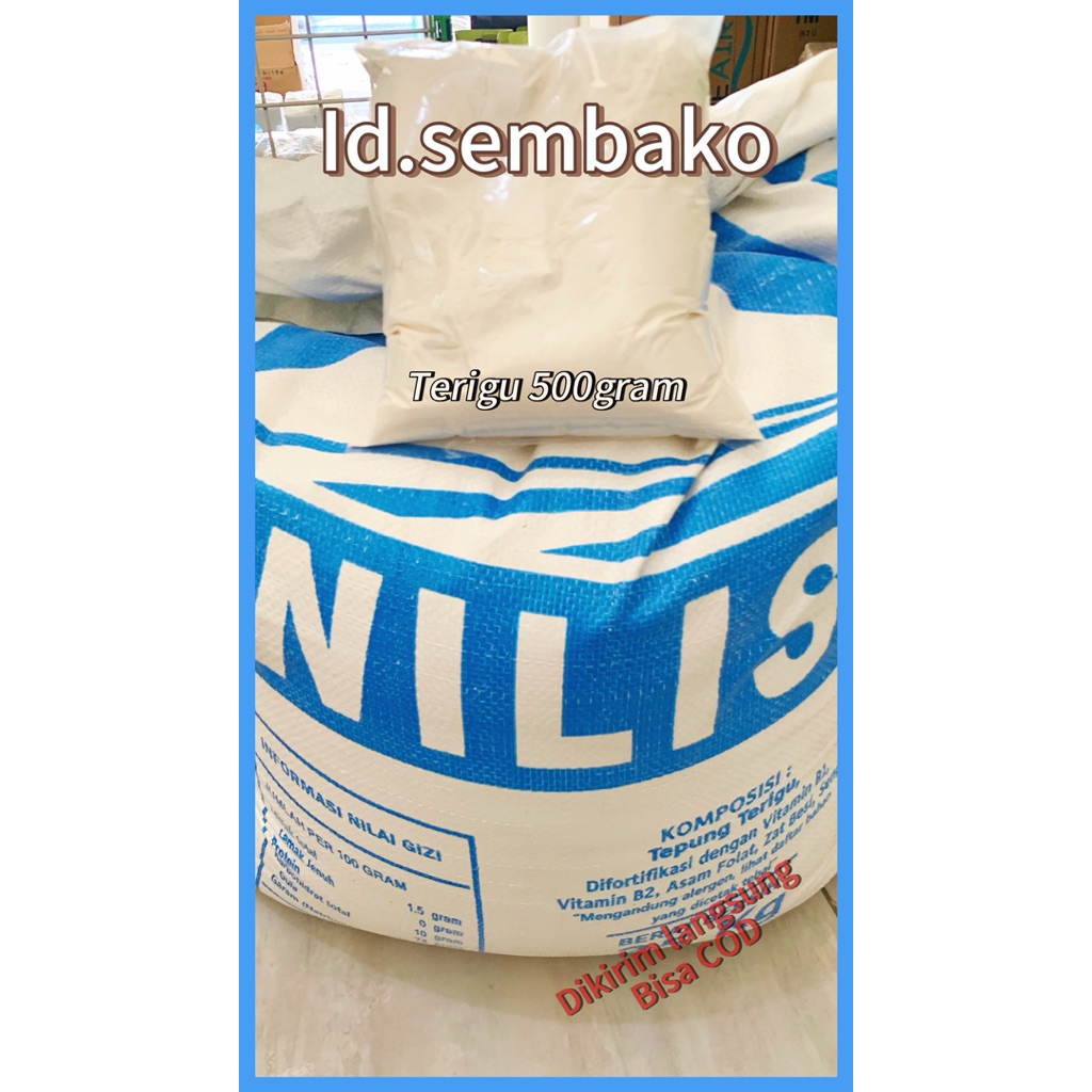 

Tepung Terigu 500gram