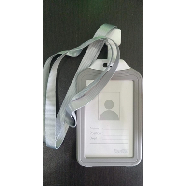 

Bantex - ID Card Holder warna abu 54x85mm