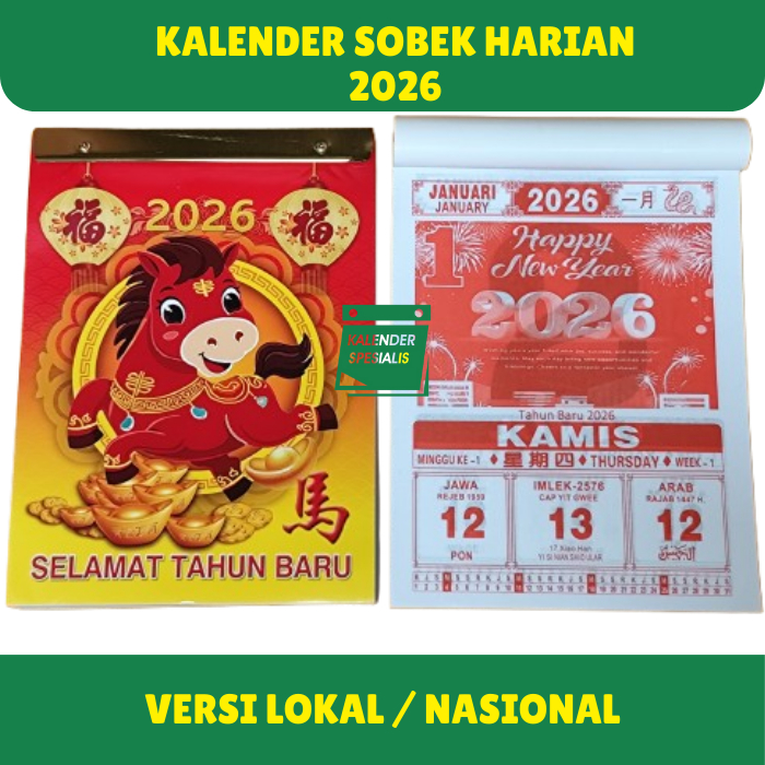 

Kalender Harian 2026 Murah Ready Kalender Sobek