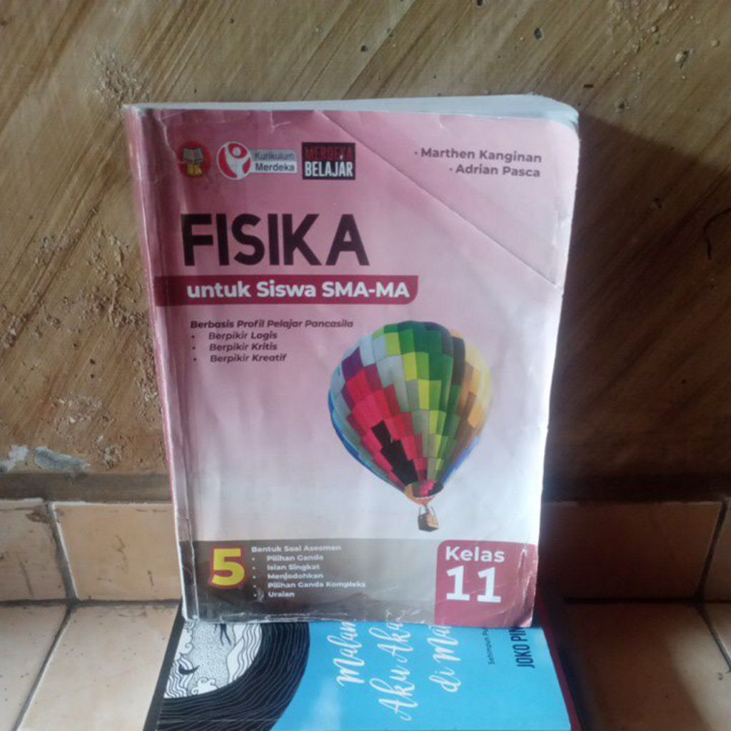 buku bekas; FISIKA untuk SMA kelas 11 Kurikulum Merdeka Yrama Widya