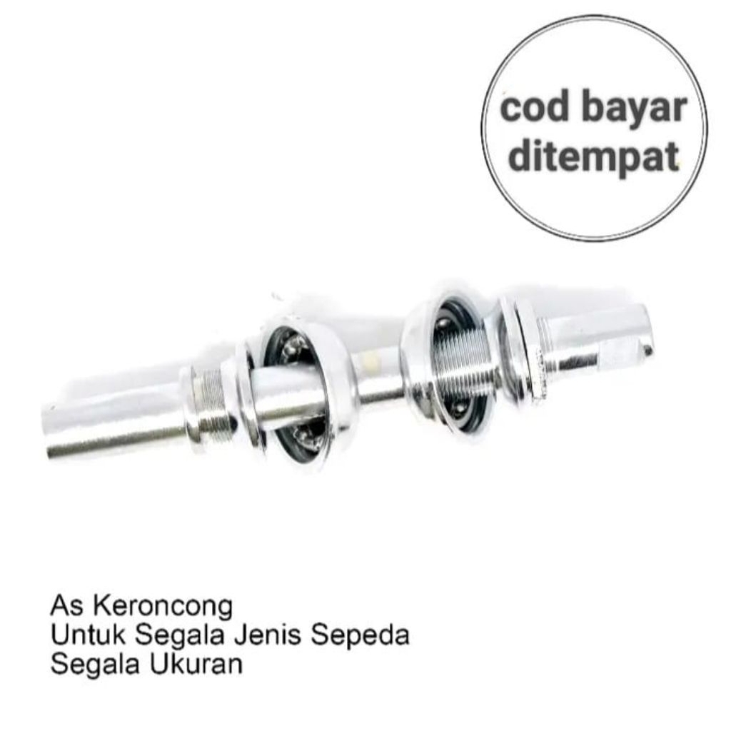 AS KERONCONG KECIL SEPEDA/AS TENGAH KERONCONG KECIL SEPEDA JENGKI,28 ONTA DLL