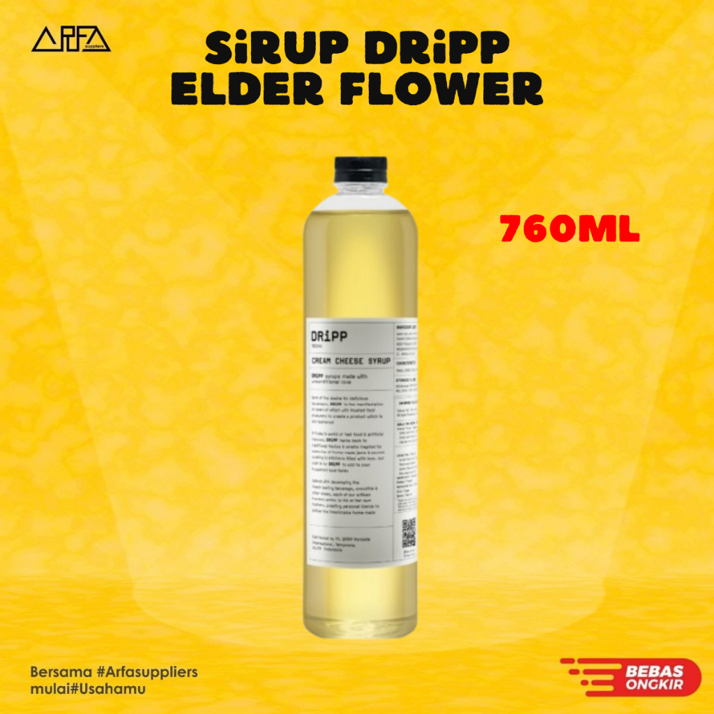 

Sirup Dripp Elder flower 760 ml