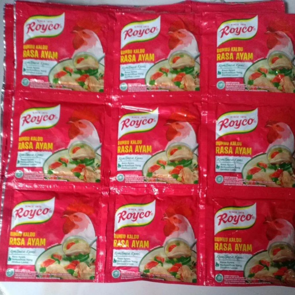 

PAKET BUMBU PENYEDAP ROYCO 3RENTENG ISI 36 SCT
