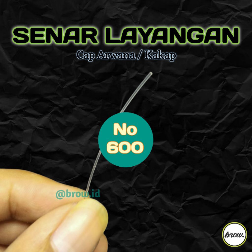 SENAR IKAN ARWANA / KAKAP UK 600 SENAR LAYANGAN GAPANGAN