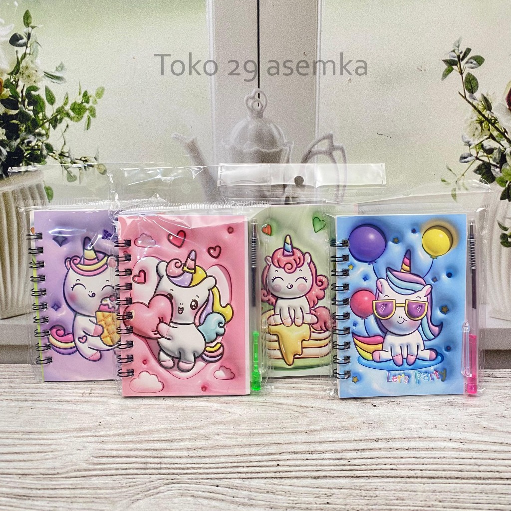 

BUKU SPIRAL A7 UNICORN DAPAT 1 PULPEN BK-1877 CATATAN ALAT TULIS KANTOR SEKOLAH MURAH TERMURAH