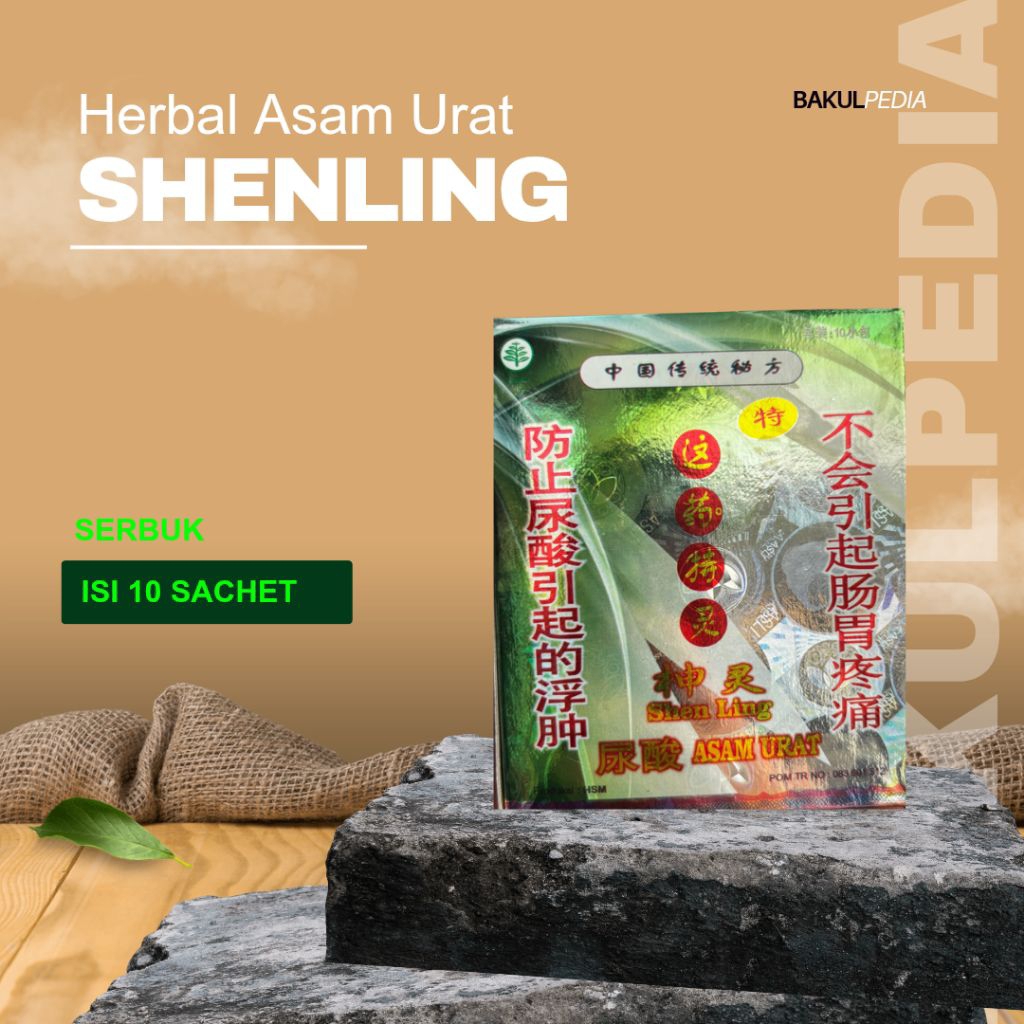 

10 Sachet Serbuk herbal kesehatan tulang sendi aman untuk harian