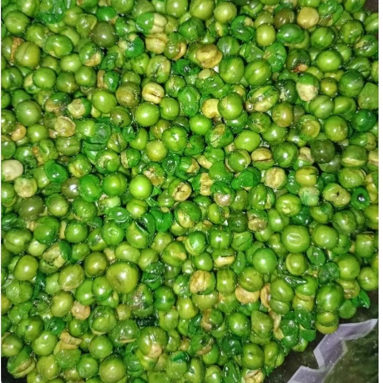 

Camilan kacang polong hijau goreng tanpa tepung 500gram enak asin gurih renyah