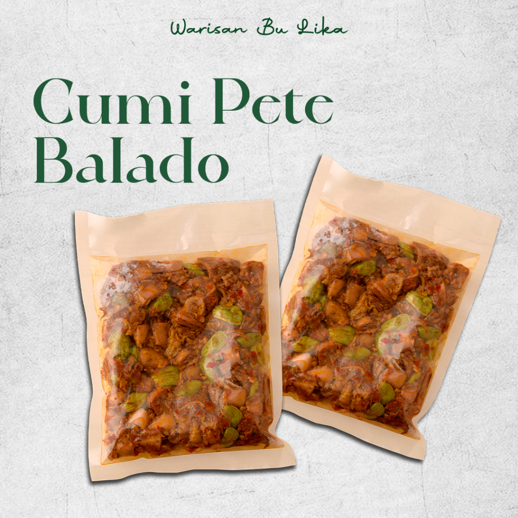 

Cumi pete balado, Tanpa pengawet (Frozen)