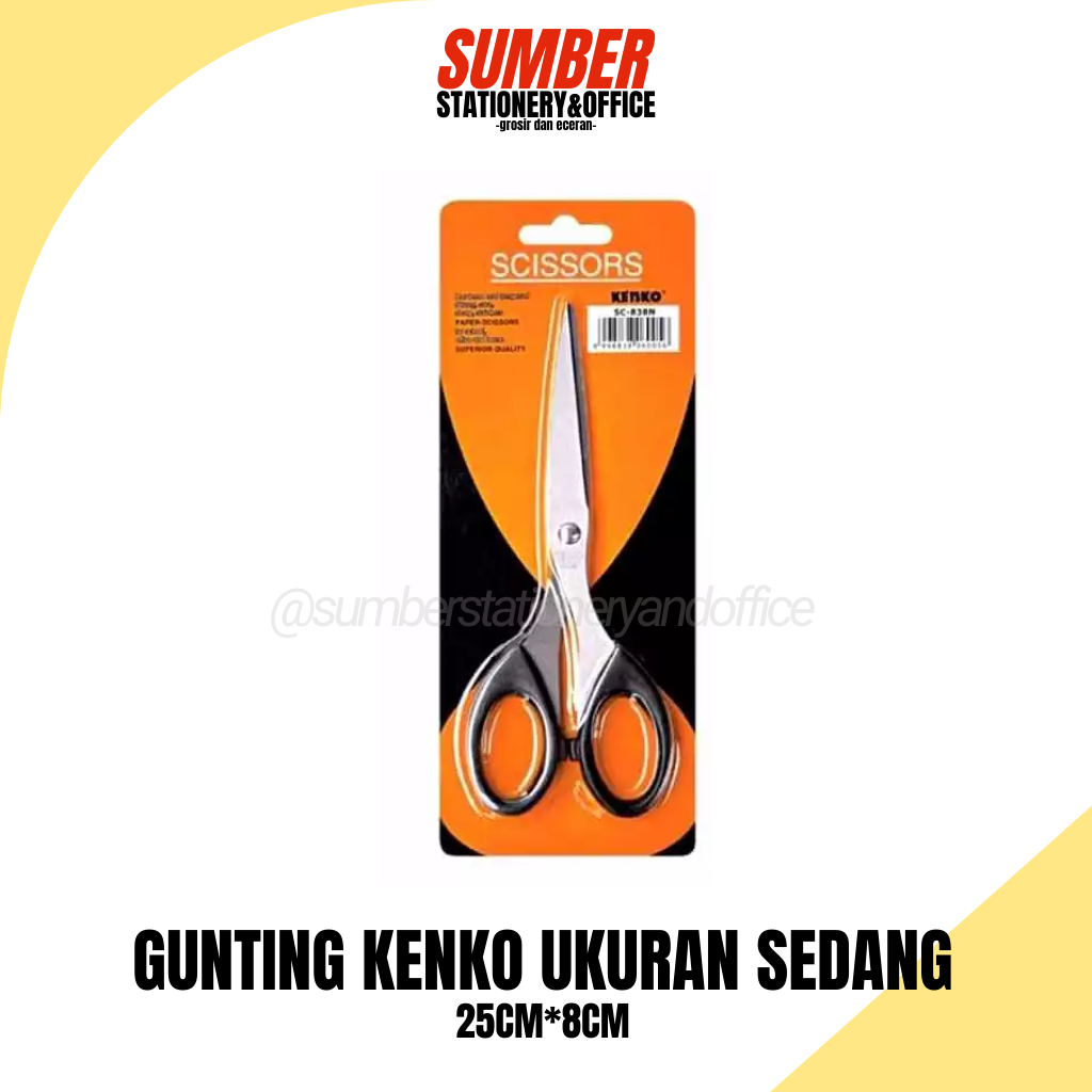 

[1 PCS] GUNTING KENKO 838 SEDANG (SC-838)