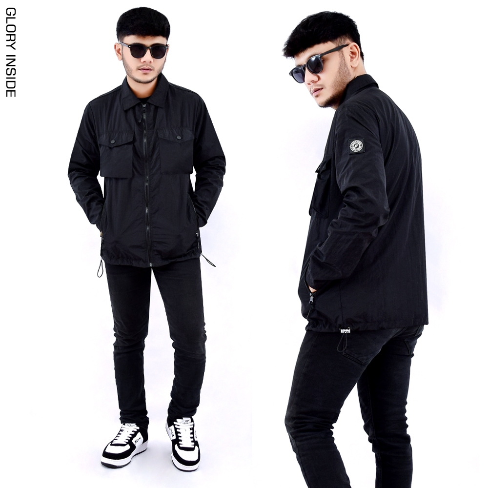 Glory Inside Overshirt Majesty Jacket Black