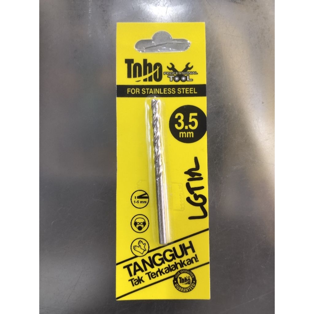 MATA BOR BESI STAINLESS STEEL TOHO 3.5MM