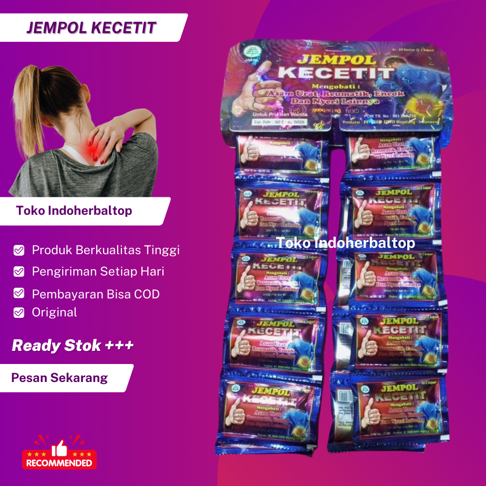 

Original Kapsul Jempol Kecetit isi 20 Sachet