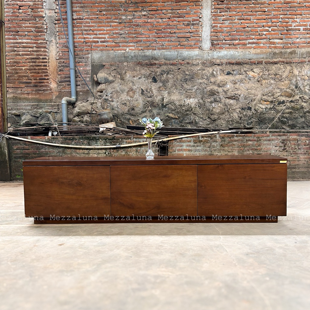 BUFET TV MEJA KABINET SIMPLE LACI JUMBO MATERIAL KAYU JATI