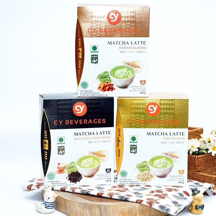 

CY Beverages Matcha Late 240gr 30gr x 8 sachet