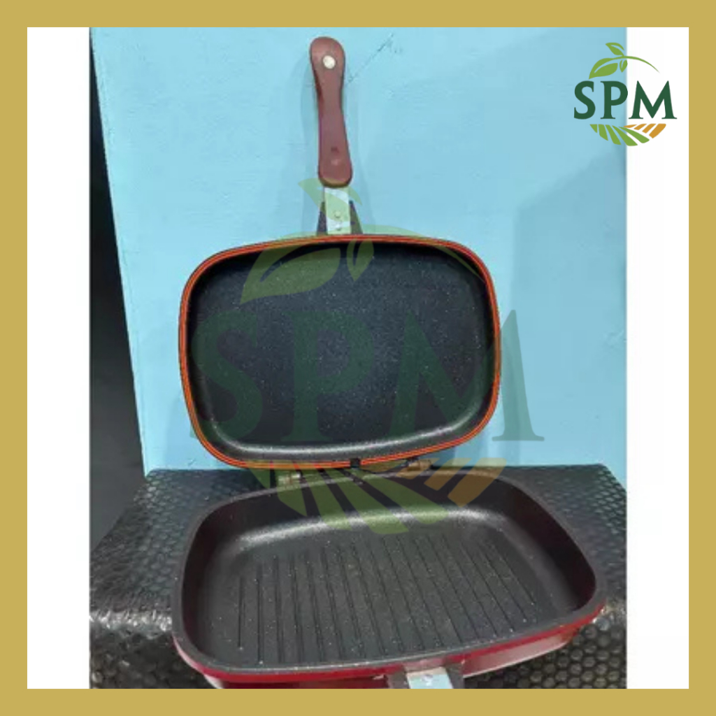 SPM Teflon Panggangan 30cm Double Grill Pan Q2-2530