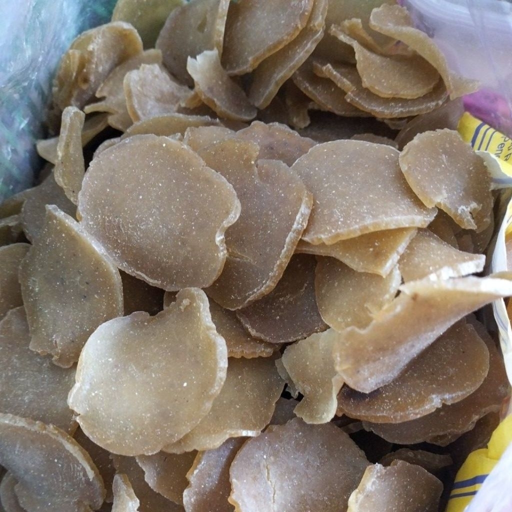 

Kerupuk beras rasa bawang/krupuk beras/camilan krupuk mentah