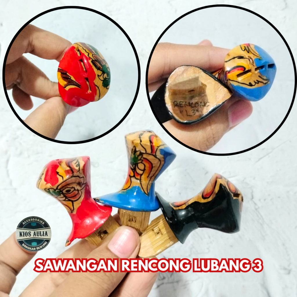 (GROSIR ECER) SAWANGAN RENCONG LUBANG 3 HOTANG BURUNG DARA MERPATI