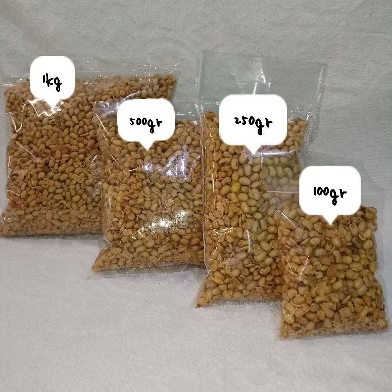 

Camilan kacang kedelai goreng 250gram asli enak asin gurih renyah murah viral