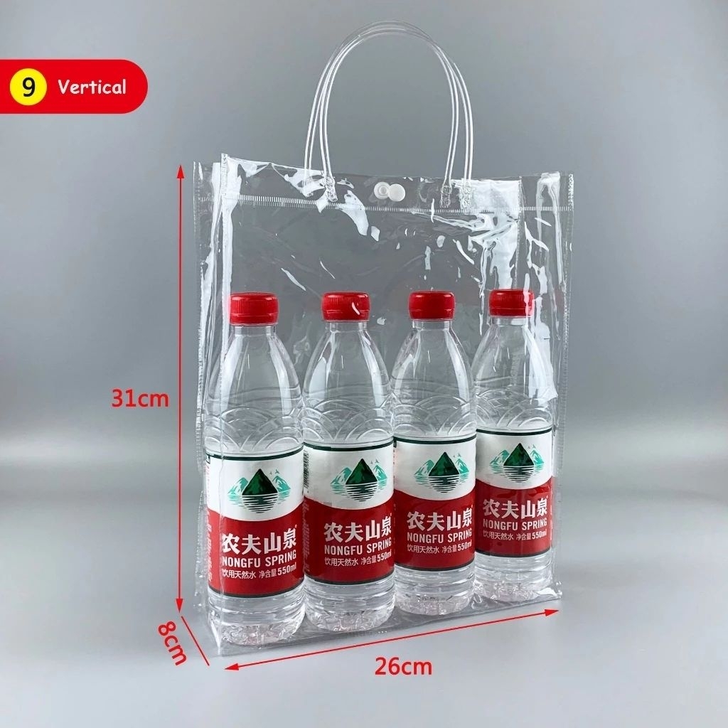 

Tas Tenteng Mika Transparant Hampers PVC