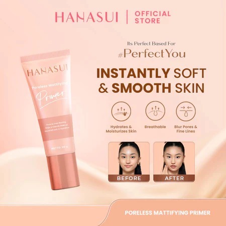 Hanasui Poreless Mattifying Primer 20g - Hanasui Primer