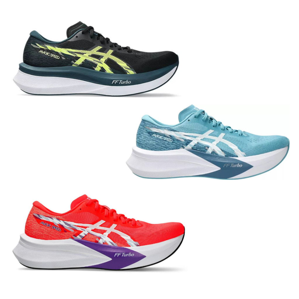 Asics magic speed 4 sepatu lari running pria original