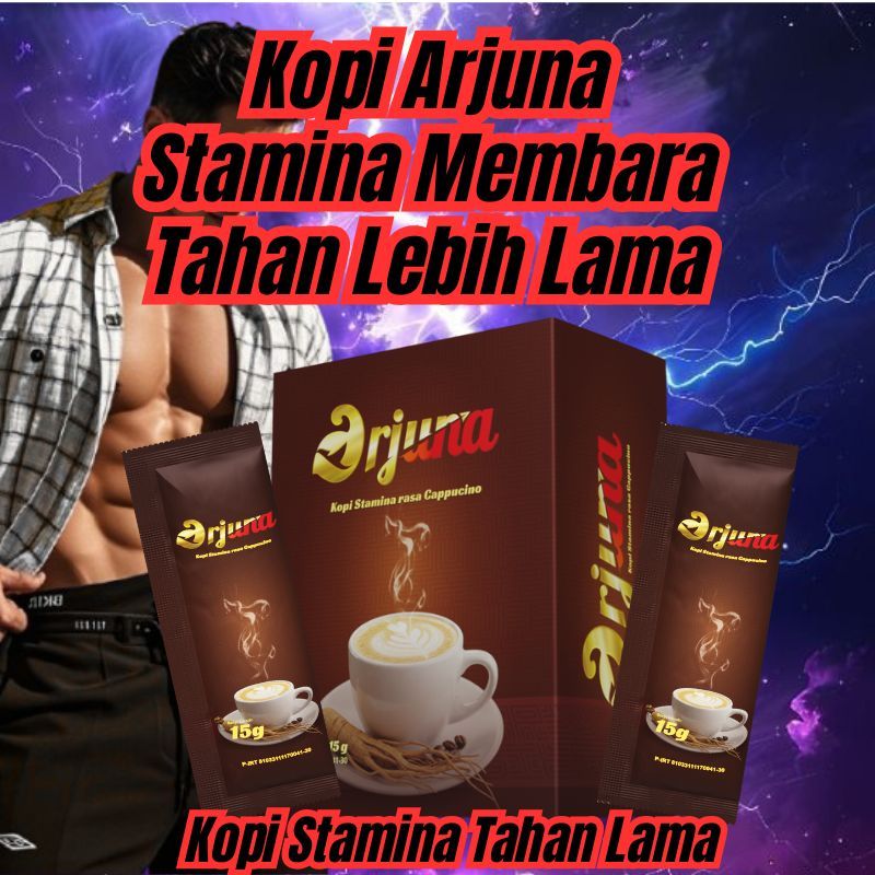 

PROMO MENARIK KOPI ARJUNA CINTA STAMINA TAHAN LAMA EKSTA AKAR MACA PASAK BUMI KUAT BERAKSI