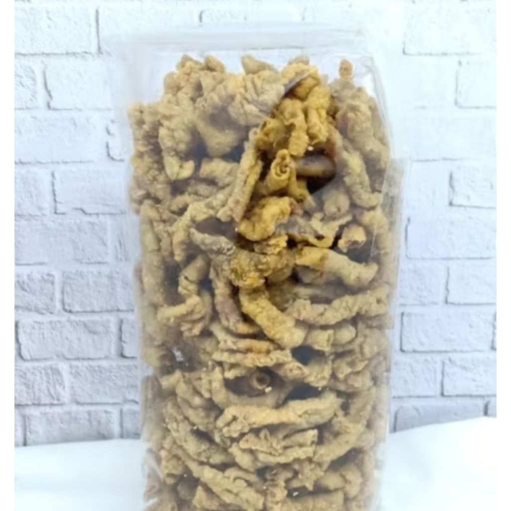 

Keripik Usus Renyah Gurih 1Kg Halal | Snack Murah 1Kg