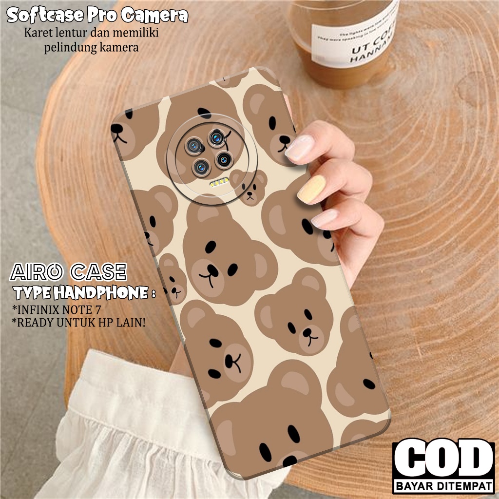 Case INFINIX NOTE 7 - Softcase INFINIX NOTE 7 - Fashion Case KARTUN - Casing INFINIX NOTE 7 - Softca