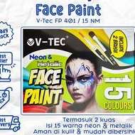 

Face Paint V-TEC FP 403/15 15 Warna