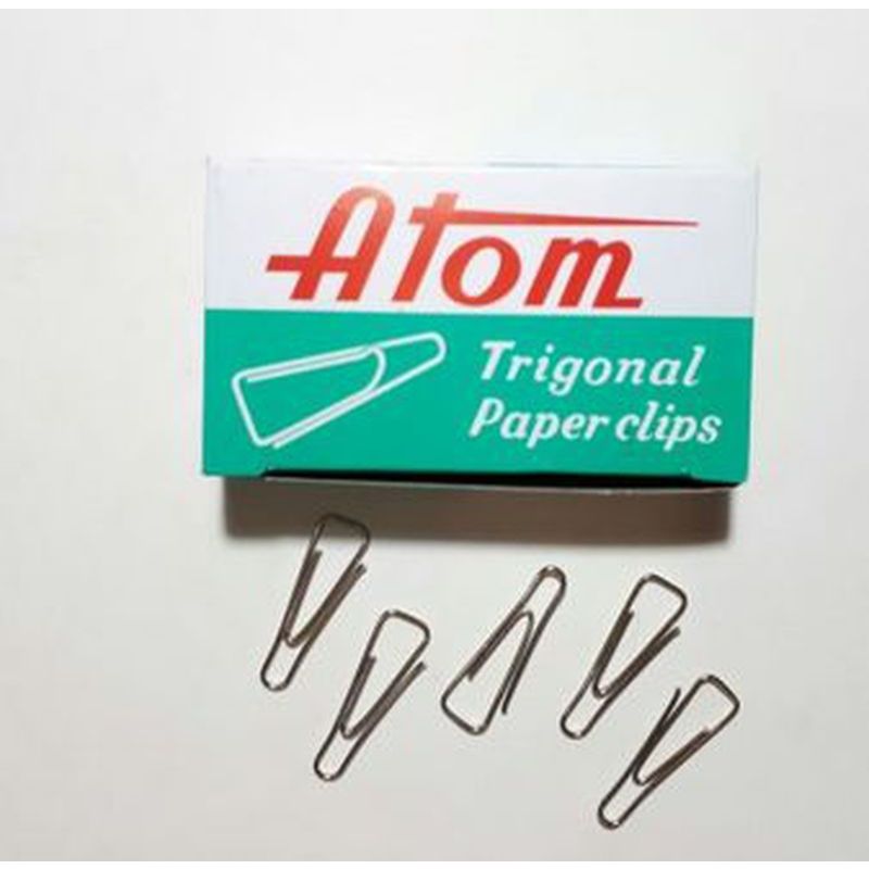 

Atom Trigonal Paper Clips No 3 / Klip Atom No.3
